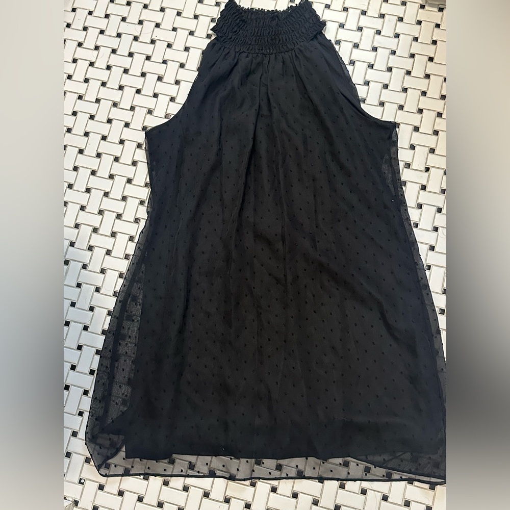 Elle Black Sleeveless Dress - Picture 5 of 6